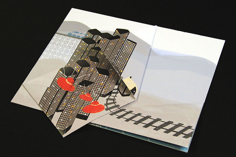 Illustration for article titled Watch a Story Literally Unfold From the Creases of this Kids' Book